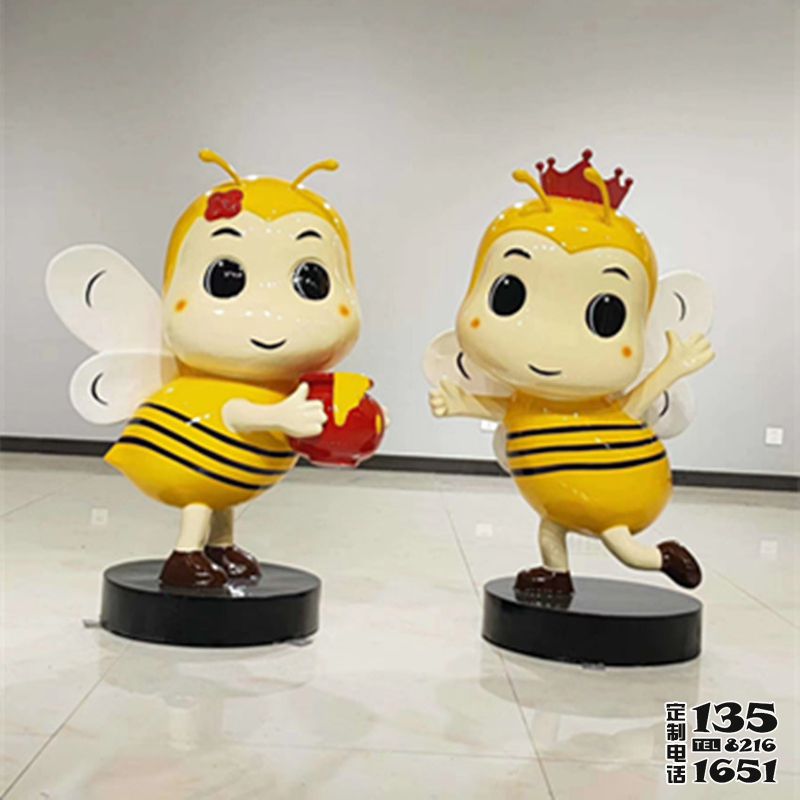 景區(qū)創(chuàng)意玻璃鋼彩繪蜜蜂雕塑 景區(qū)創(chuàng)意玻璃鋼彩繪蜜蜂雕塑